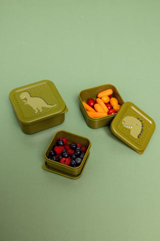 Snack box nesting - 3pcs - Mr. Dino (ETA Late August) - Kollektive Wholesale Portal