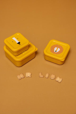 Snack box nesting - 3pcs - Mr. Lion (ETA Late August) - Kollektive Wholesale Portal