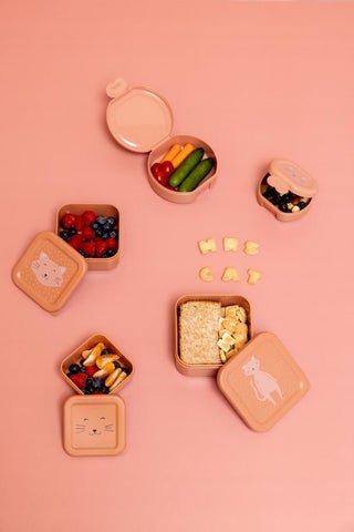 Snack box nesting - 3pcs - Mrs. Cat (ETA Late August) - Kollektive Wholesale Portal