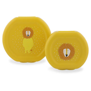 Snack box with clip - 2pcs - Mr. Lion (ETA Late August) - Kollektive Wholesale Portal