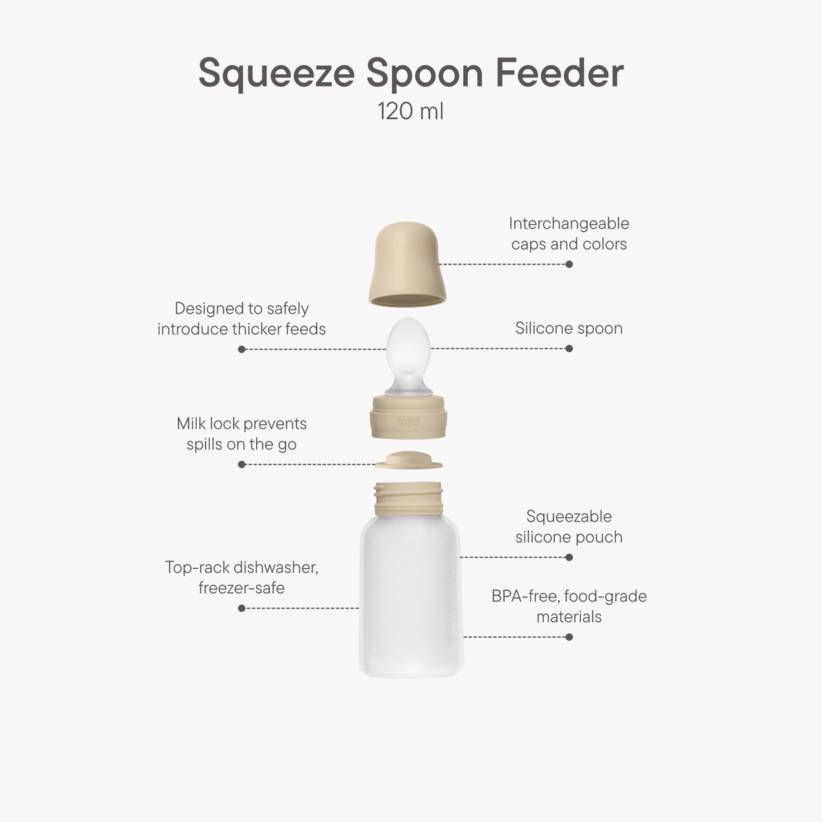 Spoon Feeder Squeeze - Vanilla (ETA end of Sept) - Kollektive - Official distributor