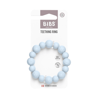Teething Ring Beaded - Baby Blue - Kollektive - Official distributor