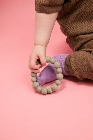 Teething Ring Beaded - Sage - Kollektive - Official distributor
