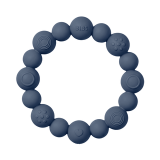 Teething Ring Beaded - Steel Blue - Kollektive - Official distributor