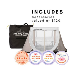 Travel Cot - Bundle, Sand - Kollektive - Official distributor