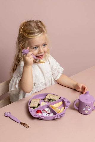 Silicone cutlery set 3-pack - Mrs. Peacock - Kollektive - Official distributor