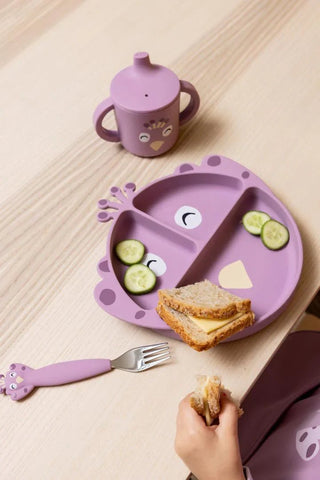 Silicone cutlery set 3-pack - Mrs. Peacock - Kollektive - Official distributor