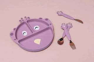 Silicone cutlery set 3-pack - Mrs. Peacock - Kollektive - Official distributor