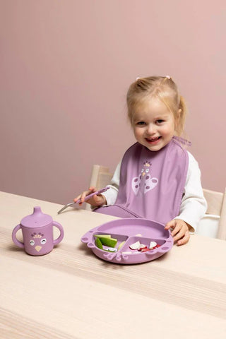 Silicone divided suction plate - Mrs. Peacock - Kollektive - Official distributor