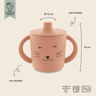 Silicone sippy cup - Mrs. Cat - Kollektive - Official distributor