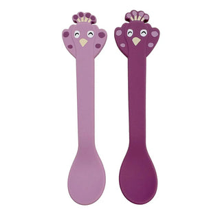 Silicone spoon 2-pack - Mrs. Peacock - Kollektive - Official distributor