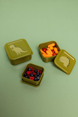 Snack box nesting - 3pcs - Mr. Dino - Kollektive - Official distributor