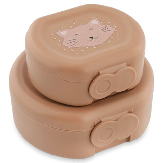 Snack box with clip - 2pcs - Mrs. Cat - Kollektive - Official distributor