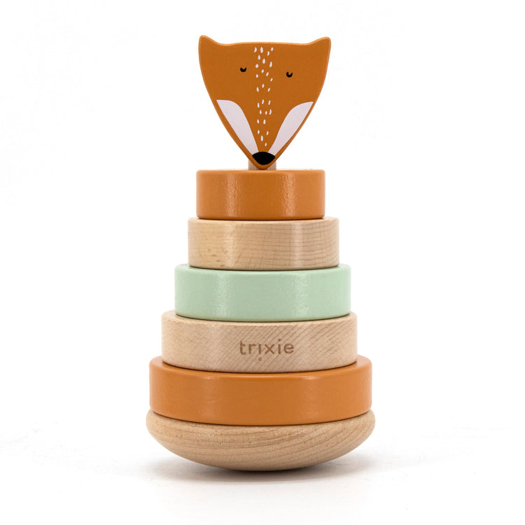 Wooden stacking toy - Mr. Fox - Kollektive - Official distributor