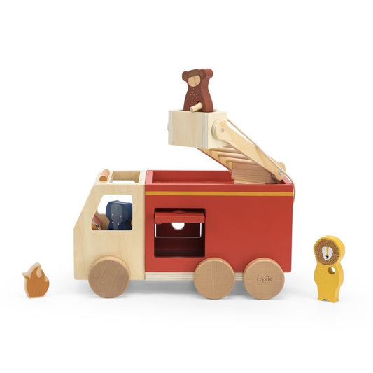 Wooden fire truck - Kollektive - Official distributor
