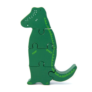 Wooden body puzzle - Mr. Crocodile - Kollektive - Official distributor