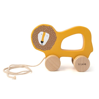 Wooden pull along toy - Mr. Lion - Kollektive - Official distributor