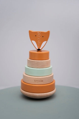 Wooden stacking toy - Mr. Fox - Kollektive - Official distributor