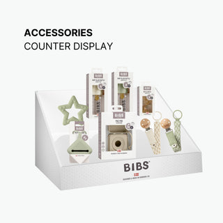 BIBS Counter Display, Must Have Accessories - Kollektive Wholesale Portal