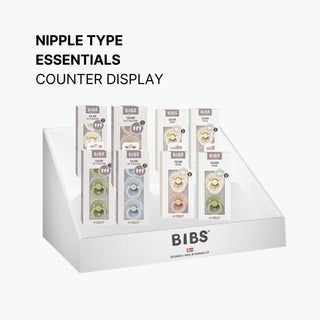 BIBS Counter Display, Nipple types - Kollektive Wholesale Portal